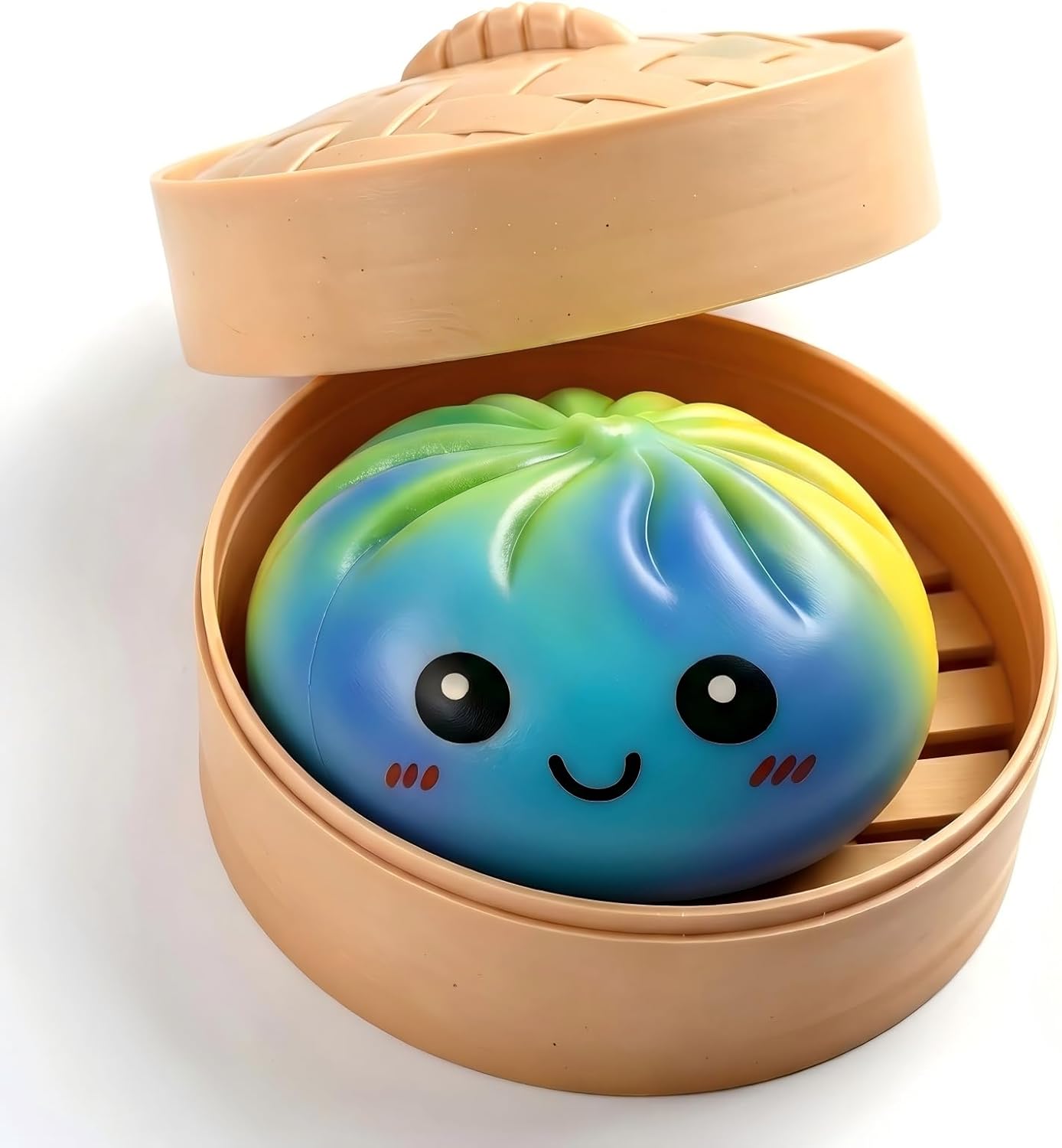 2pcs Glitter Rainbow Dumpling, 2026 Upgrade Mystery Gift Pack, Rainbow Color Dumplings Stress Balls Fidget Toys, Dumplings Desk Toy for Stress Relief, Suitable for Ages 18 and Up