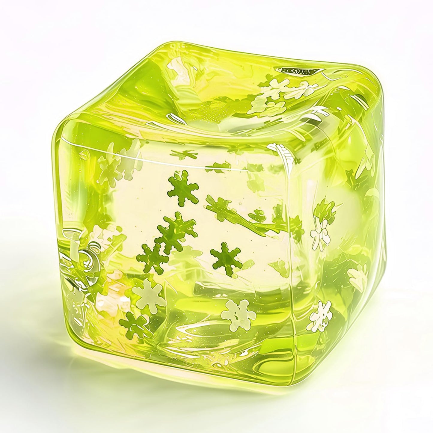 Stress Balls for Adults, Stress Cube Fidget Toys, Enhanced Grip Strength Squeeze Toys, Valentines, Easter, Party Favors, Square Shape Stress Cube Stress Toys for Adult ( Yellow)