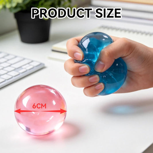 4Pcs Handmade Coconut Oil Squishy Ball Stress Relief Toy, Ultra Soft Non‑Sticky Odorless Squeeze Ball, Reusable Slow Rising Squishy, Sensory Fidget Toy for Teenages Adults Office School