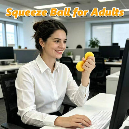 2Pcs Mango Stress Ball Toy, Slow Rising Stress Relief Squeeze Toy, Cute Fruit Fidget Toys for Adults, Desktop Toy Christmas, Birthday Party Gifts