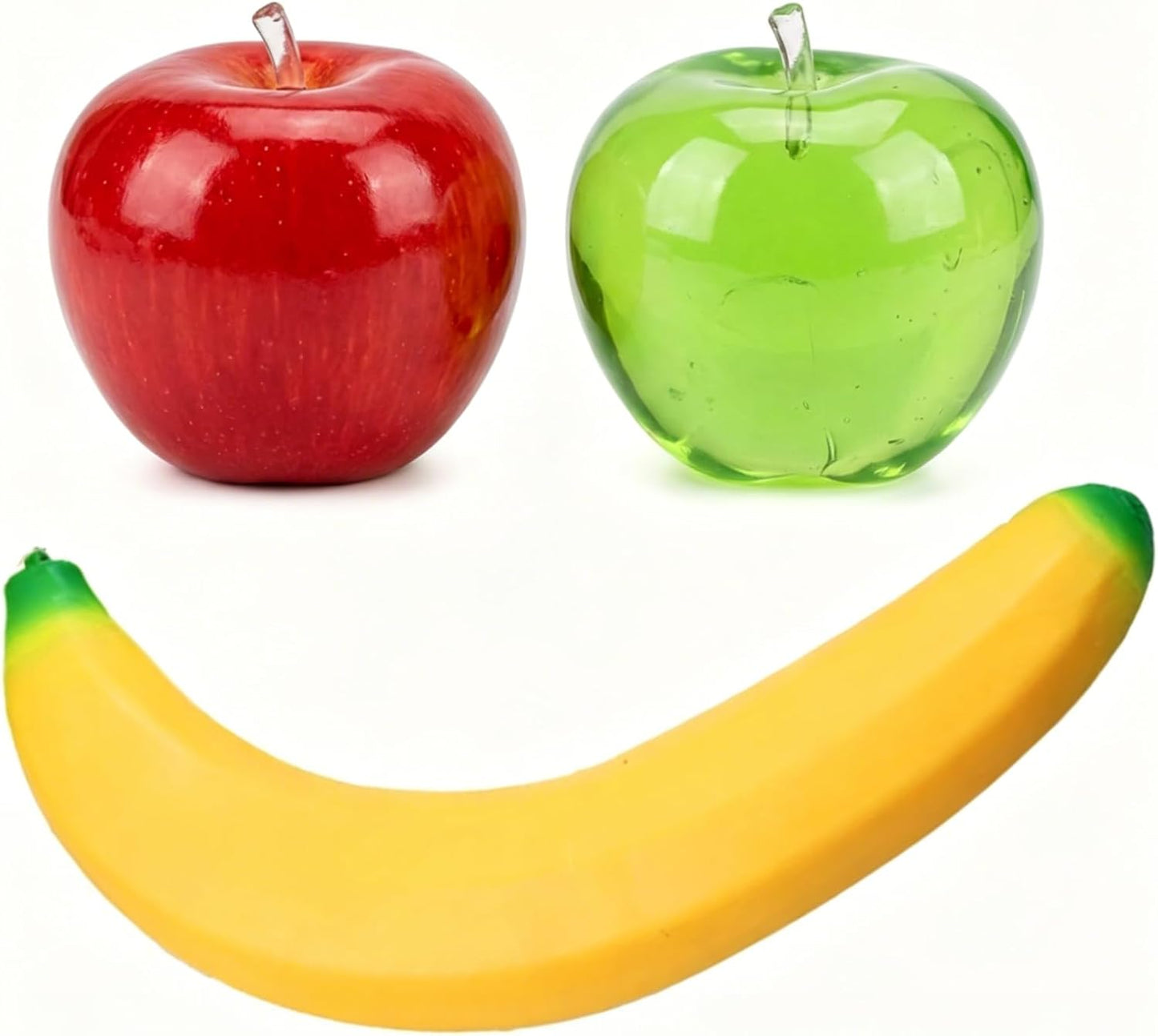 Jumbo Banana Squishies, Banana Apples Squishies Stress Relief Fidget Toy | 45x7cm jumbo, soft rubber, non-sticky, silent squeeze, party birthday gifts