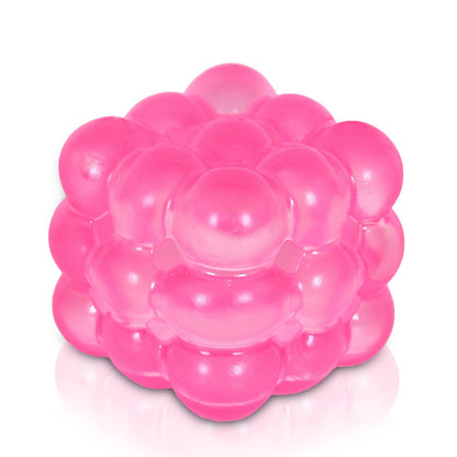 Squishy Cube Stress Toy – 1.77 in / 4.5 cm Smooth Squeeze Cube Fidget Toy for Kids & Adults, Sensory Stress Relief Toy for Focus, Soft Handheld Desk Fidget (Purple)