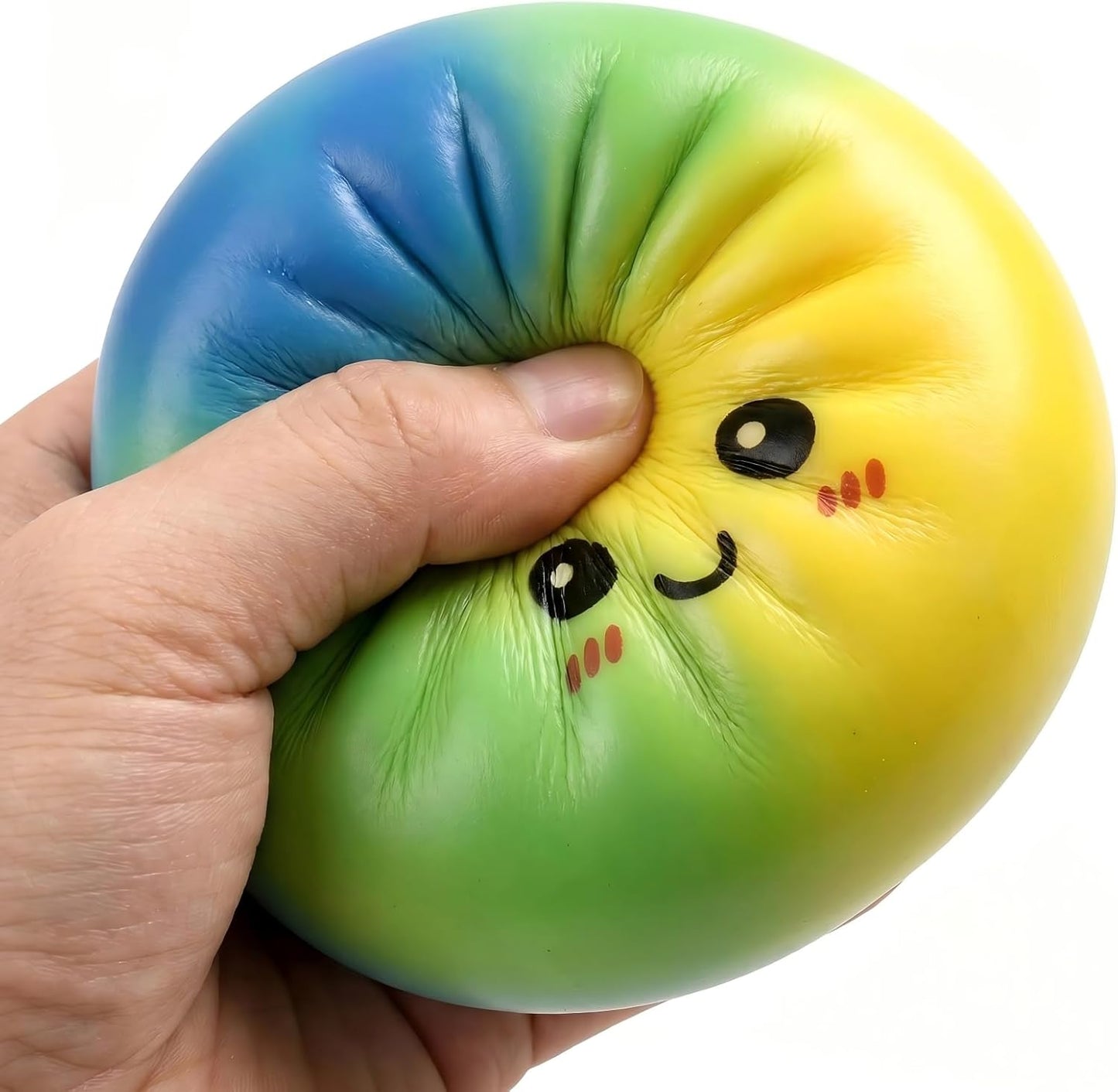 2pcs Glitter Rainbow Dumpling, 2026 Upgrade Mystery Gift Pack, Rainbow Color Dumplings Stress Balls Fidget Toys, Dumplings Desk Toy for Stress Relief, Suitable for Ages 18 and Up