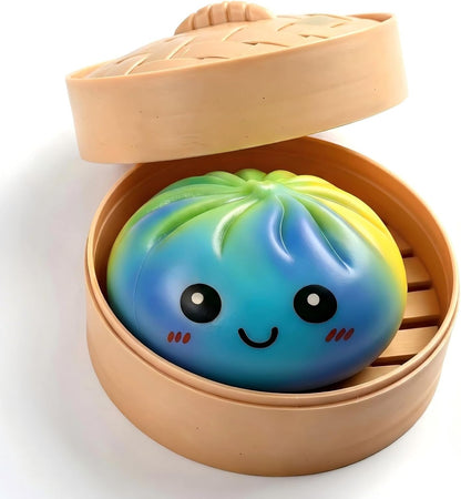 2pcs Glitter Rainbow Dumpling, 2026 Upgrade Mystery Gift Pack, Rainbow Color Dumplings Stress Balls Fidget Toys, Dumplings Desk Toy for Stress Relief, Suitable for Ages 18 and Up