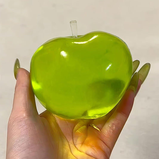 Stress Balls Fidget Toys, Green Apple Squeeze Toys Slow Rising, Stress Balls for Adults, Christmas, Party Favors, Stocking Stuffers