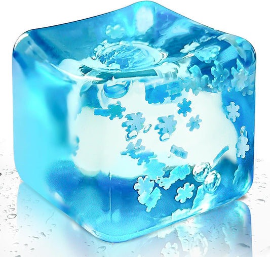Stress Balls for Adults, Stress Cube Fidget Toys, Enhanced Grip Strength Squeeze Toys, Valentines, Easter, Party Favors, Square Shape Stress Cube Stress Toys for Adult