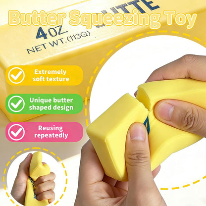 Butter Squishy 12 Pack: Slow Rising Soft Fidget Toys for Stress & Anxiety Relief