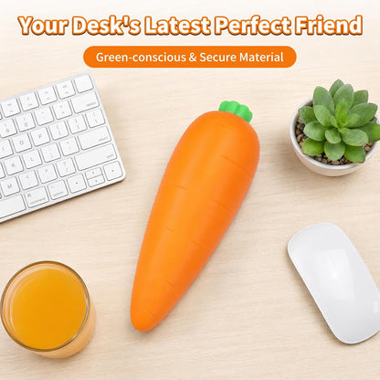 Carrot Squeeze Toys, Big Slow Rising Stress Ball Squeeze Toy, Stress and Anxiety, Party Favor, Desktop Decoration
