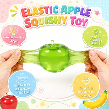 Jumbo Banana Squishies, Banana Apples Squishies Stress Relief Fidget Toy | 45x7cm jumbo, soft rubber, non-sticky, silent squeeze, party birthday gifts