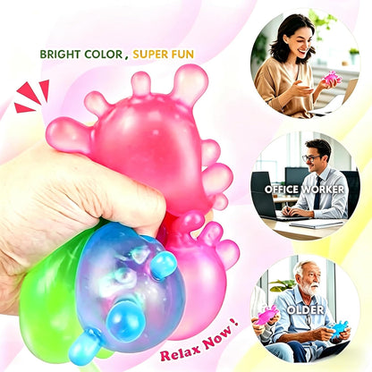 Virus Stress Balls, TPR Squeeze Stress Relief Fidget Toys, Sensory Anxiety Relief Squishies for Adults, Calming Fidget Toys for Autism, Office Stress Relief Toys